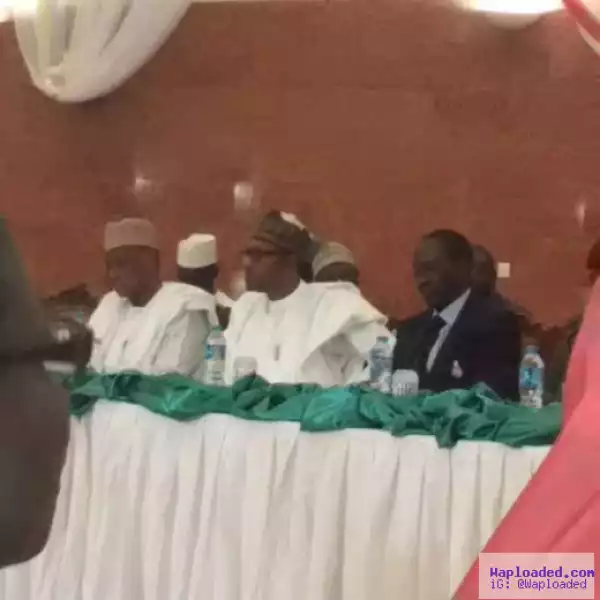 Photo: President Buhari Meets With Chibok Parents